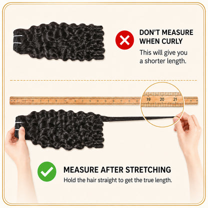 MISS ROLA Burmese Curly Bundles with Protective Foam, 3 pieces, Bouncy Spiral Curls, 16A 100% Vietnamese Human Hair Double Drawn Wefted Bundles, Quick Weave Glue/Sew-in Hair Extensions for Black Women