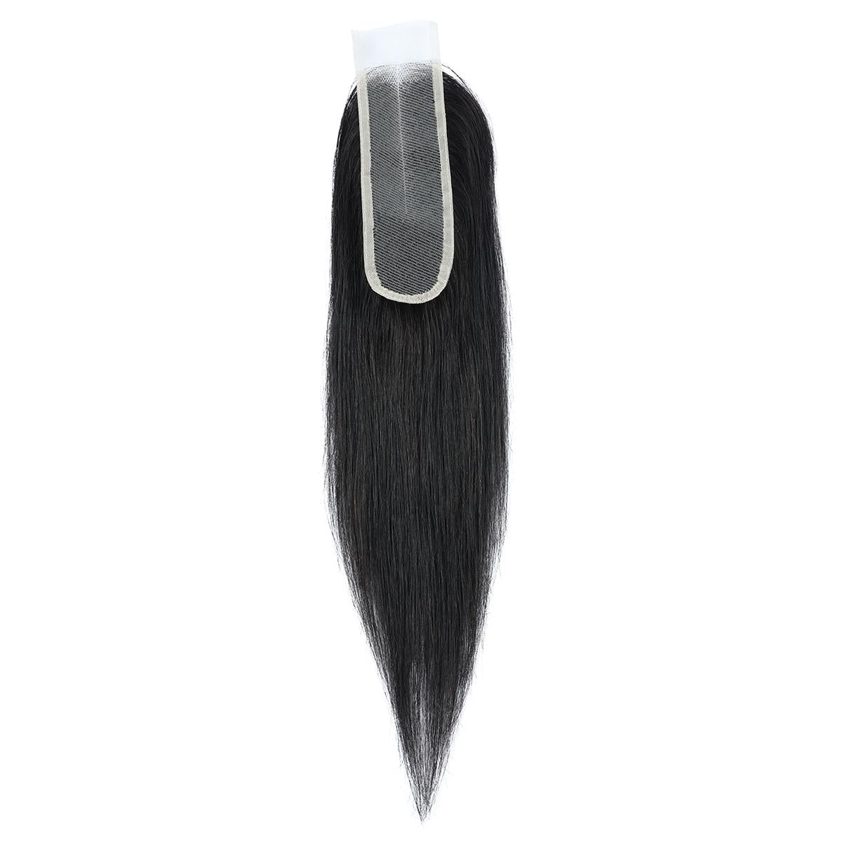 2x6 HD Lace Closure Skinlike Human Hair Closure Straight 2x6 Vietnamese Virgin Human Hair 10-16 inch Kim K Middle Part Closure 2x6 Straight HD Closure 12 inch Pre-plucked with Natural Hairline