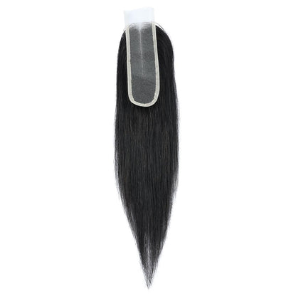 2x6 HD Lace Closure Skinlike Human Hair Closure Straight 2x6 Vietnamese Virgin Human Hair 10-16 inch Kim K Middle Part Closure 2x6 Straight HD Closure 12 inch Pre-plucked with Natural Hairline