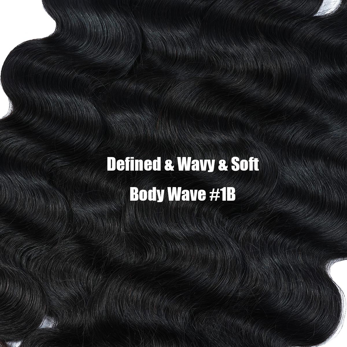 MISS ROLA 16A Raw Human Hair Double Drawn Body Wave Vietnamese Hair 3 Bundles, Upgraded Lightweight Double Wefted Premium 100% Unprocessed Virgin Hair Extensions, Thick Full Ends, Natural Black Silky Soft, Luxury Reusable 18 20 22 Inch