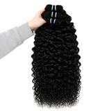 MISS ROLA Water Wave Bundles 3 pieces, Double Drawn, Wet and Wavy Curly Hair, 18''-26'' Double Wefted Bundles Shed&Tangle Free, 100% Remy Human Hair Quick Weave Bundles